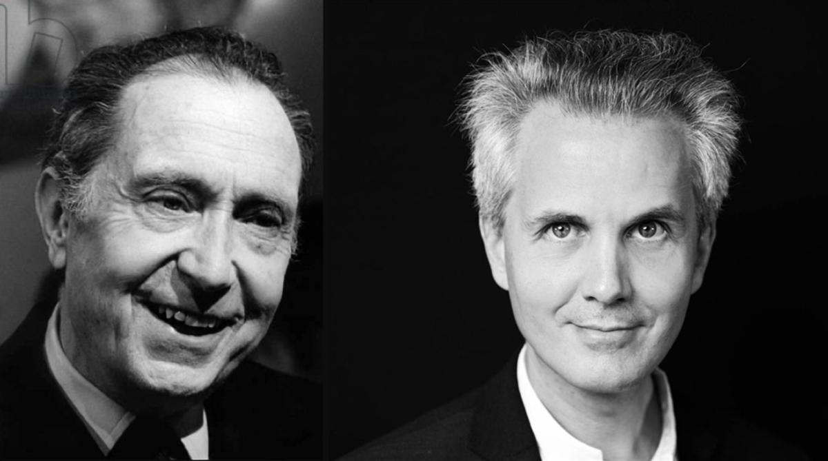 Portraits en noir et blanc de Jean Delay et Raphaël Gaillard